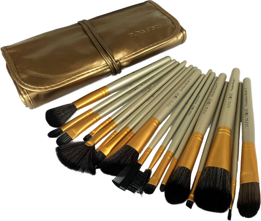 Puna Store 18 Piece Makeup Brush Set Model Ps 558 Biege Price In