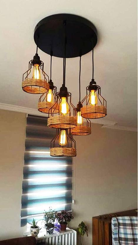 Lighting World Stylish Retro Vintage Rope Hemp Antique