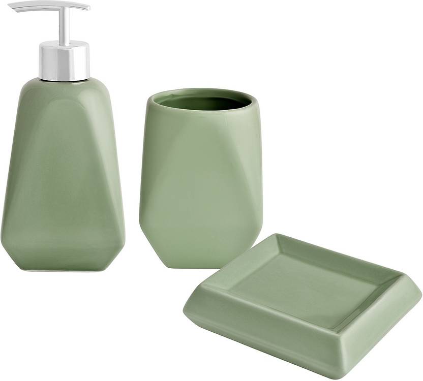 Archies Bathroom Accessories Essential Kit With Rinsing Cup Soap