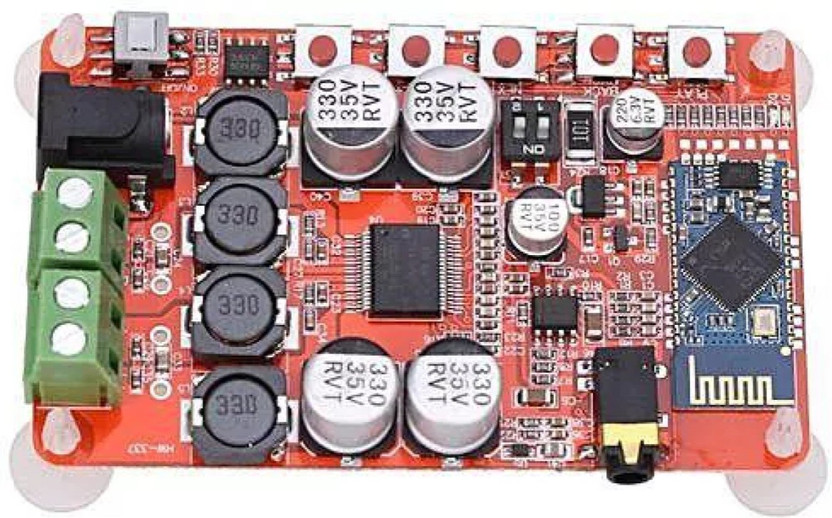Bluetooth 4.0 PAM8610 Audio Receiver Digital Stereo Amplifier 12V DC 10W+10W