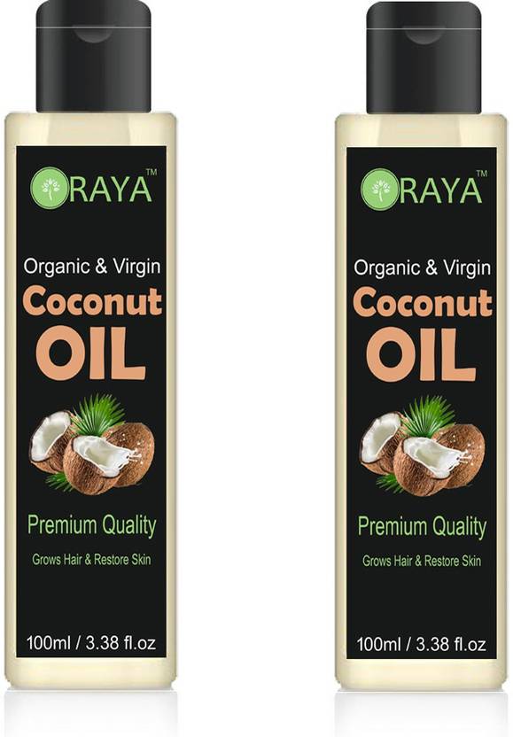 Oraya Virgin Coconut Oil Pure And Natural Combo Of 2 Bottles Of
