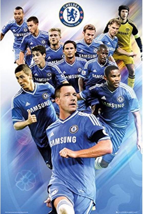 Chelsea Players Paper Print Abstract Posters In India Buy Art
