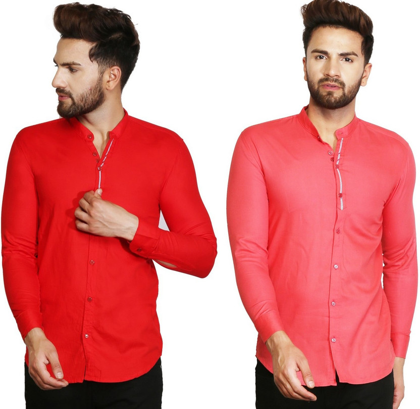 Red pink shirt Clearance