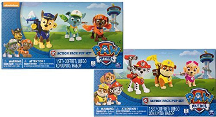 Spin Master Nickelodeon PAW PATROL RACERS LOT OF 3 Marshall Chase Rubble NEW!