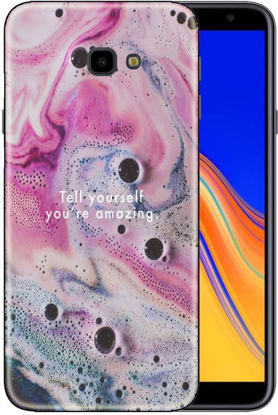 Snazzy Back Cover For Samsung J4 Plus Back Cover Printed Cover For