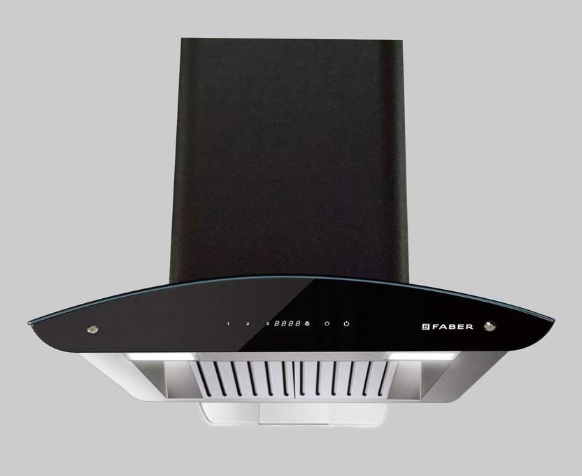 Faber Primus Energy TC HC BK 90 cm , 1500m3hr Auto Clean Wall Mounted