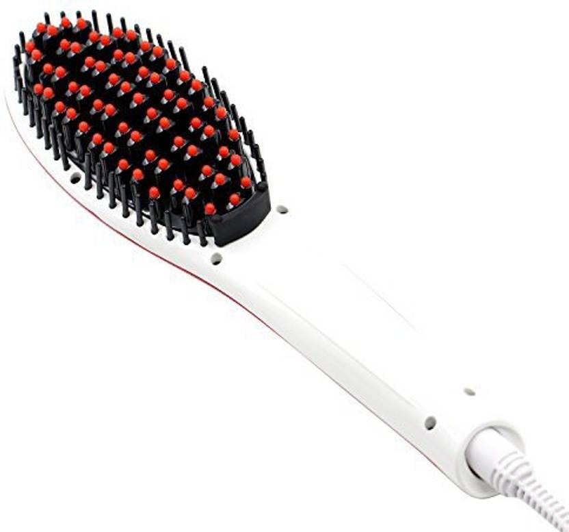 Maysky Hair Straightener Brush Instant Magic Silky Straight Hair