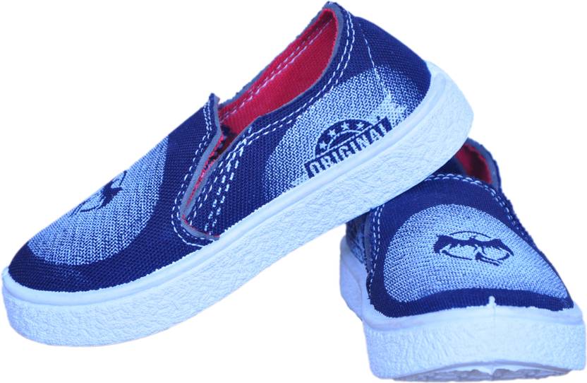 Pu Zikzak Boys Girls Slip On Loafers Price In India Buy Pu