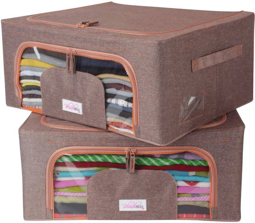 Blushbees Living Box Closet Organizer Cloth Storage Boxes For