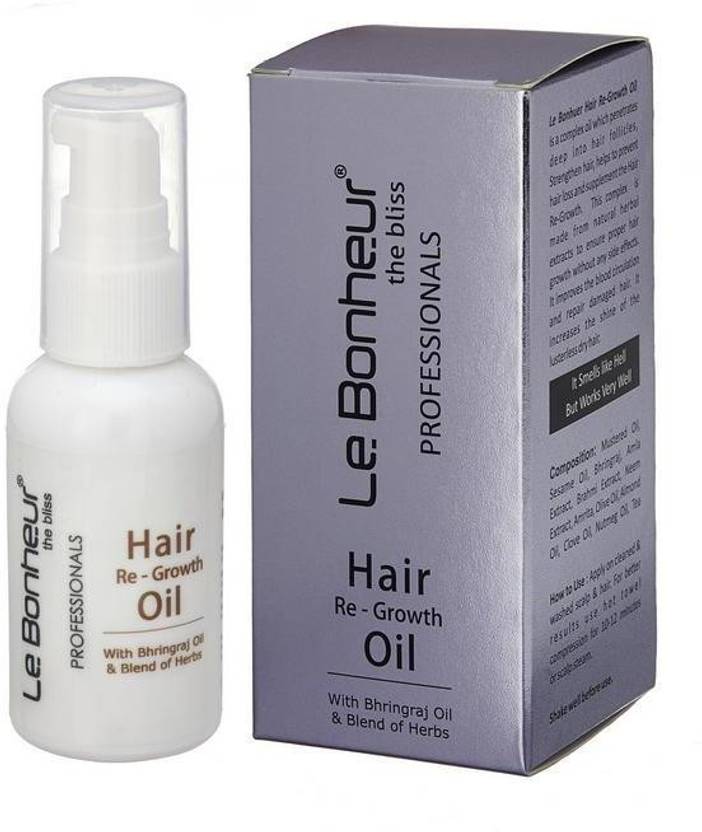 Le Bonheur Hair Regrowth Oil 50ml Hair Oil Price In India Buy