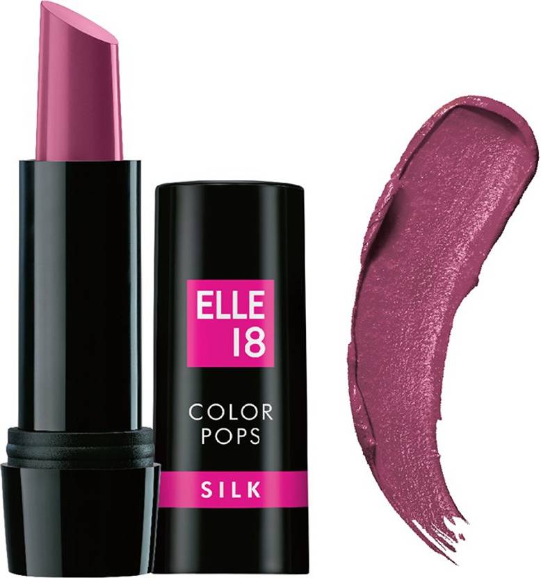 ELLE 18 Color Pops Silk Lipstick Price in India, Buy ELLE 18 Color