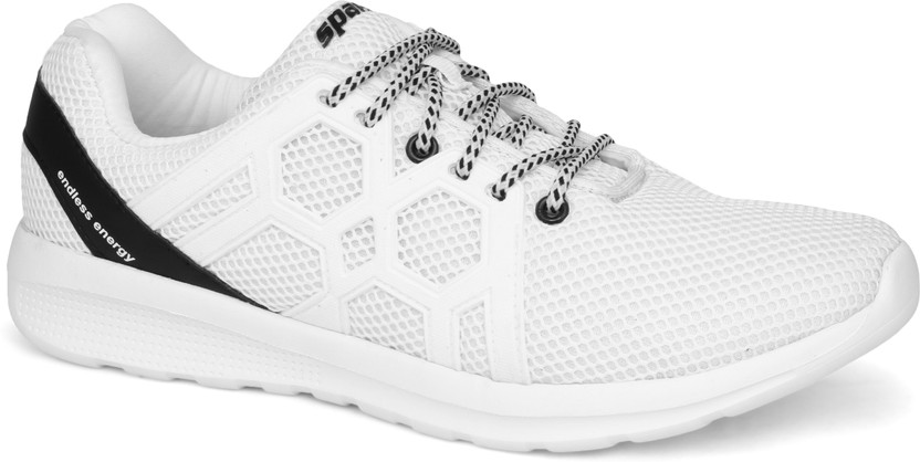 Sparx Men SM-421 White Black For Men 