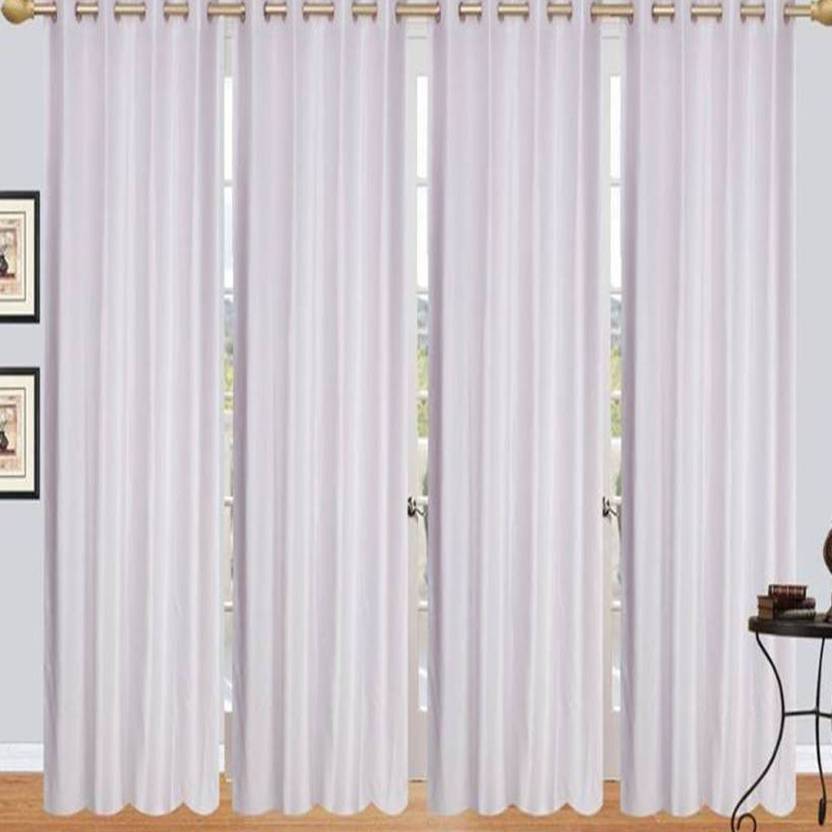 sasa homes 152 5 ft polyester window curtain pack of 4 buy