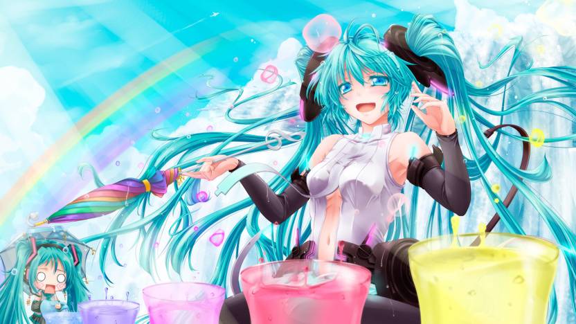 Athah Anime Vocaloid Hatsune Miku Hachune Miku 13 19 Inches