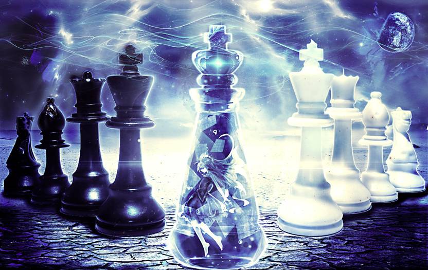 Athah Anime No Game No Life Shiro Chess 13 19 Inches Wall