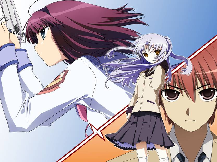 Athah Anime Angel Beats Kanade Tachibana Yuri Nakamura