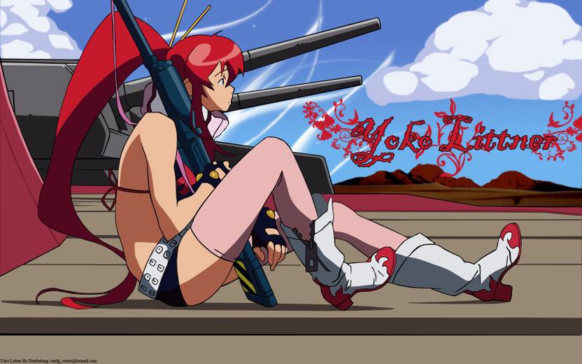 Athah Anime Tengen Toppa Gurren Lagann Yoko Littner 13 19
