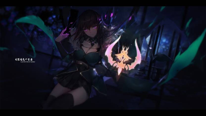 Athah Anime Pixiv Fantasia T Girl 13 19 Inches Wall Poster