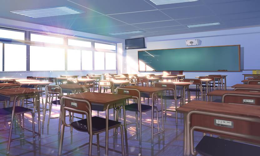 Athah Anime Original Classroom Table Chair Sunshine 13 19