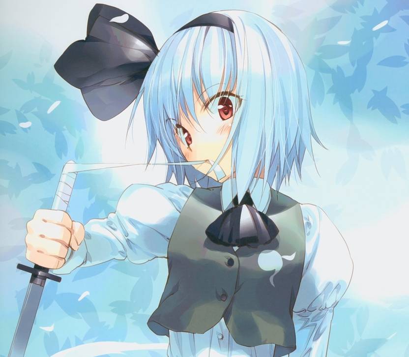 Athah Anime Touhou Youmu Konpaku 13 19 Inches Wall Poster
