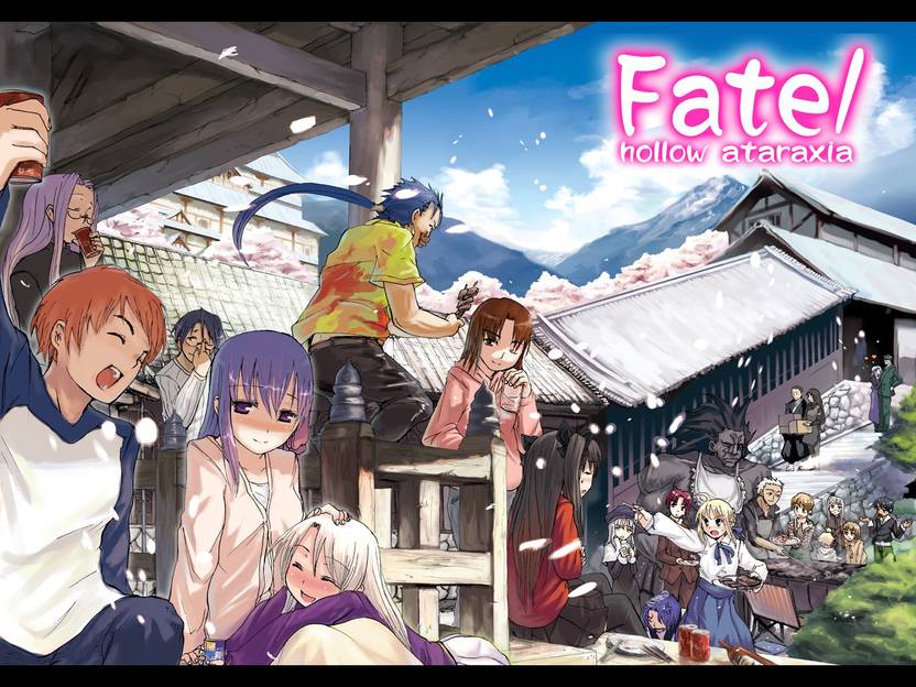 Athah Anime Fate Hollow Ataraxia Fate Series Illyasviel Von