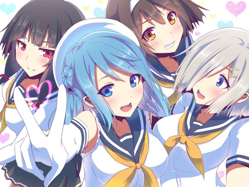 Athah Anime Kantai Collection Hamakaze Isokaze Tanikaze