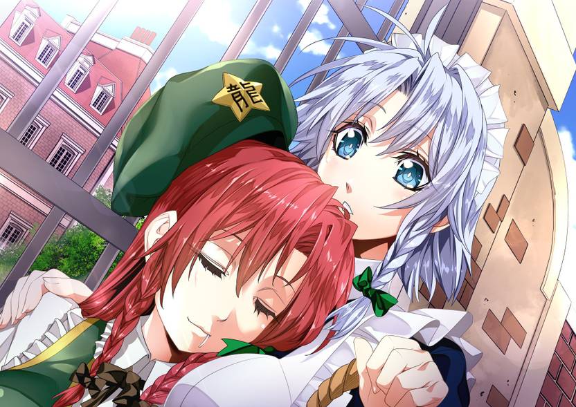 Athah Anime Touhou Sakuya Izayoi Hong Meiling 13 19 Inches