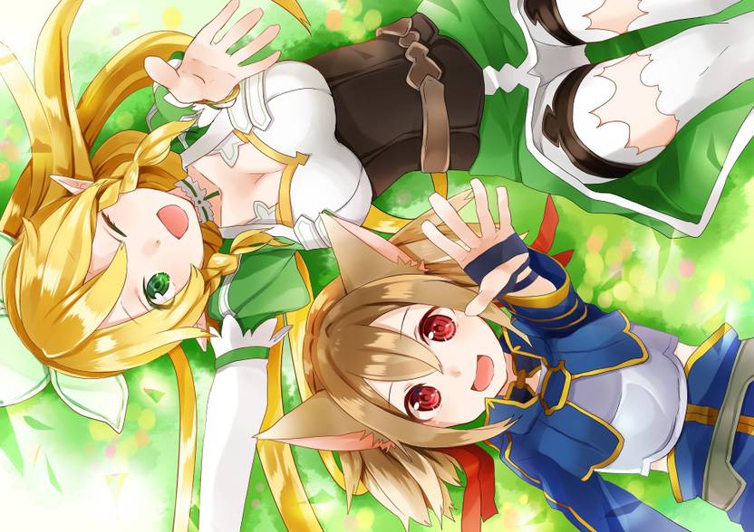 Athah Anime Sword Art Online Leafa Suguha Kirigaya Keiko