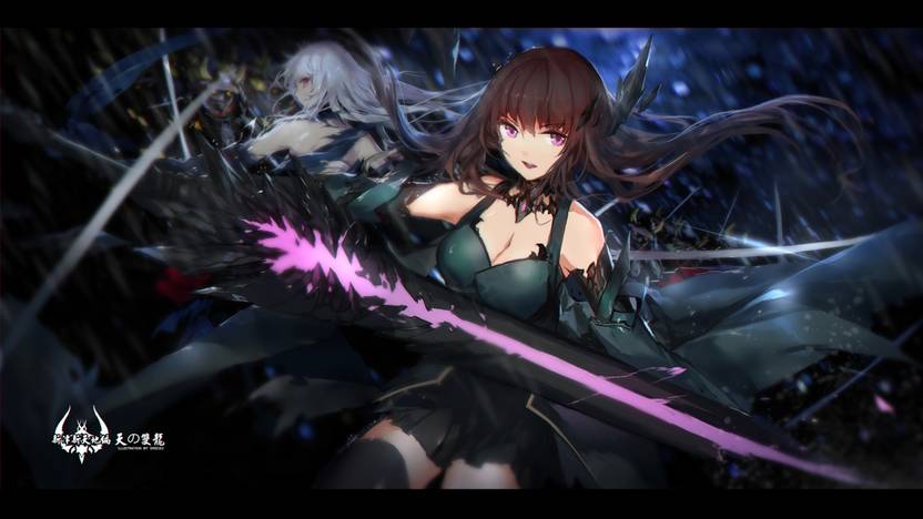 Athah Anime Pixiv Fantasia T Pixiv Fantasia Girl Long Hair