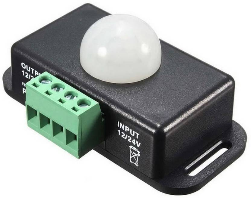 KitsGuru Automatic DC 12V-24V 8A Infrared PIR Motion Sensor Switch For ...