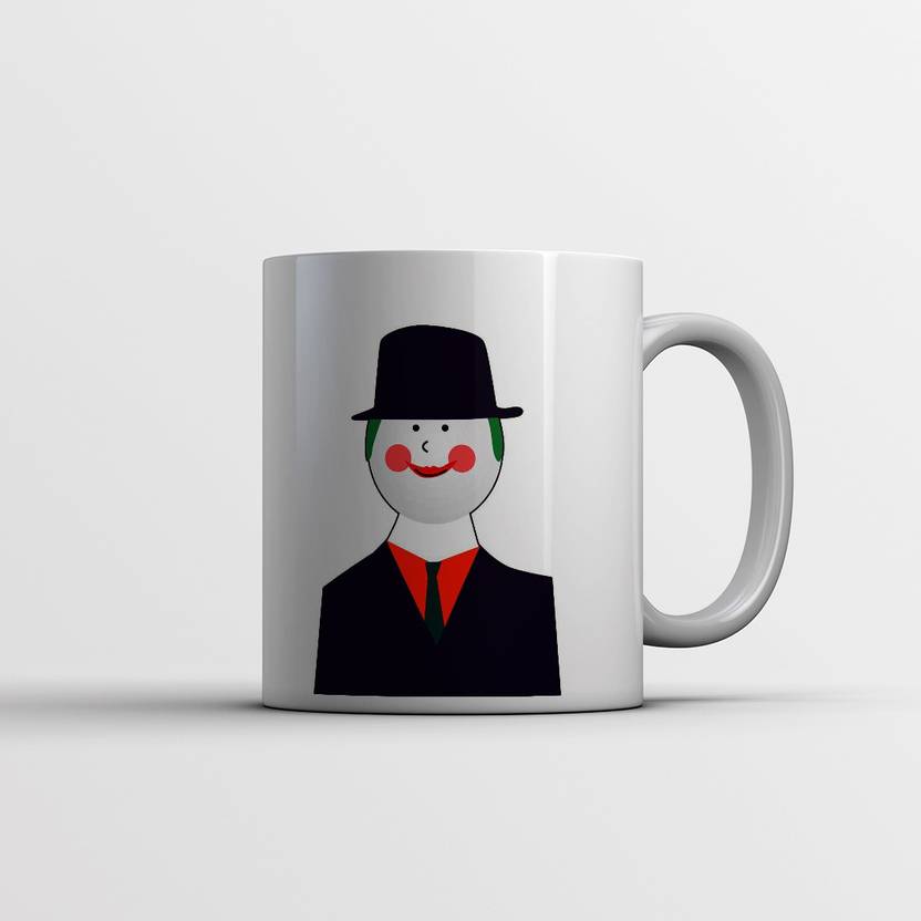 Postergully Joker Batman Minimalicons 11 Oz Coffee Ceramic