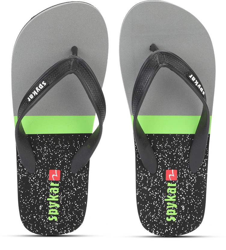 Spykar Men Hawaii Chappal (Black