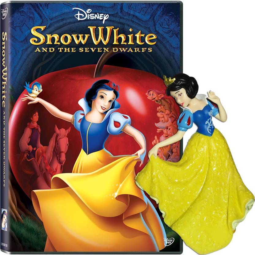 Snow White And The Seven Dwarfs with Princess Figurine DVD Price in