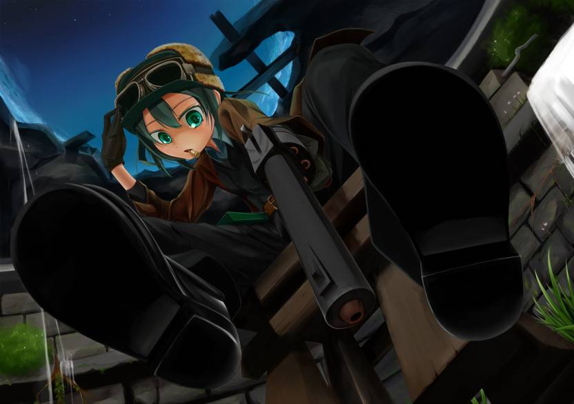 Athah Anime Kino S Journey Kino 13 19 Inches Wall Poster
