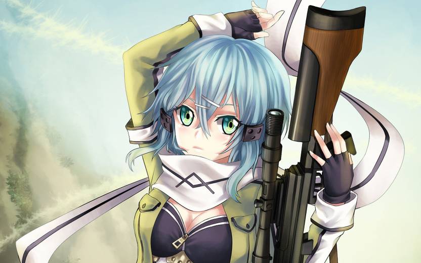 Athah Anime Sword Art Online Ii Sword Art Online Sinon Asada
