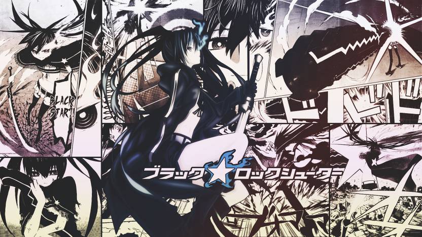 Athah Anime Black Rock Shooter Mato Kuroi 13 19 Inches Wall