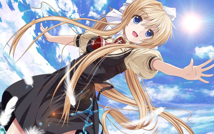 Athah Anime Air Misuzu Kamio 13 19 Inches Wall Poster Matte