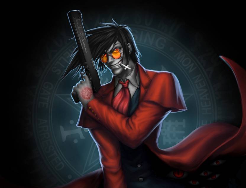 Athah Anime Hellsing Alucard 13 19 Inches Wall Poster Matte