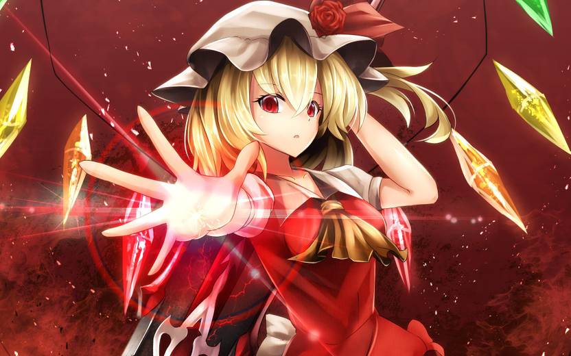 Athah Anime Touhou Flandre Scarlet 13 19 Inches Wall Poster