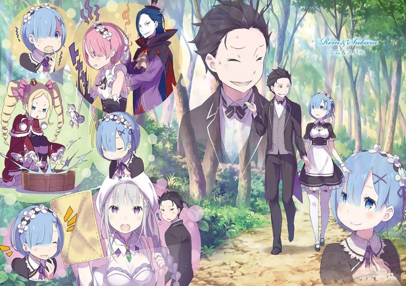 Athah Anime Re Zero Starting Life In Another World Forest
