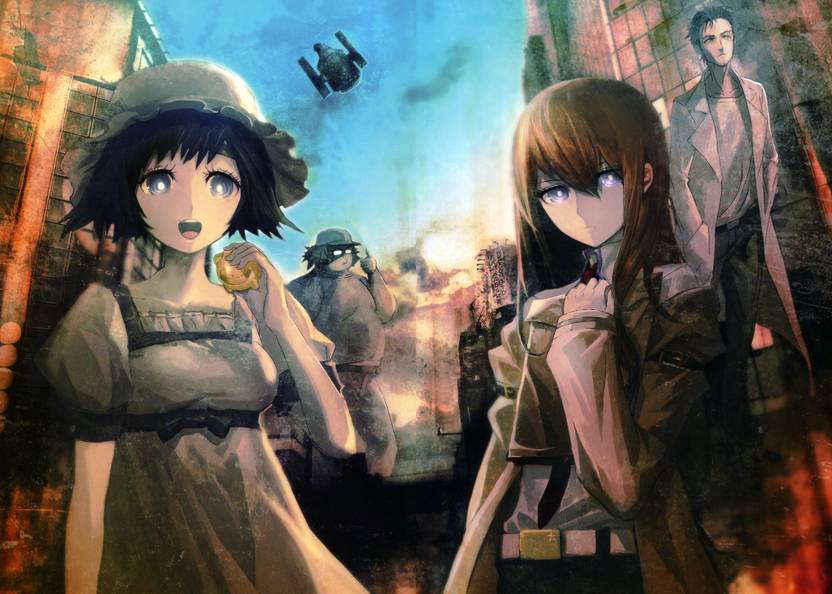 Athah Anime Steins Gate Mayuri Shiina Itaru Hashida Kurisu
