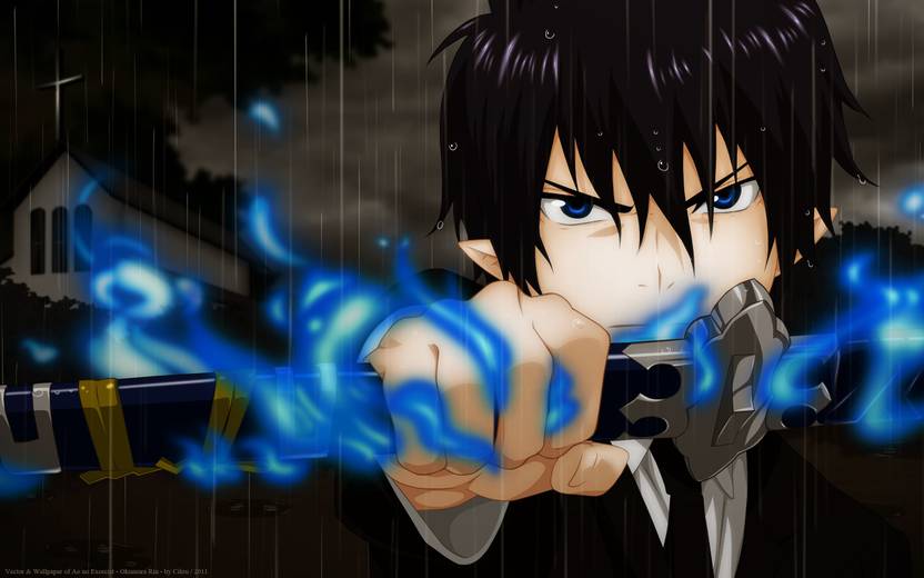 Athah Anime Blue Exorcist Rin Okumura Ao No Exorcist