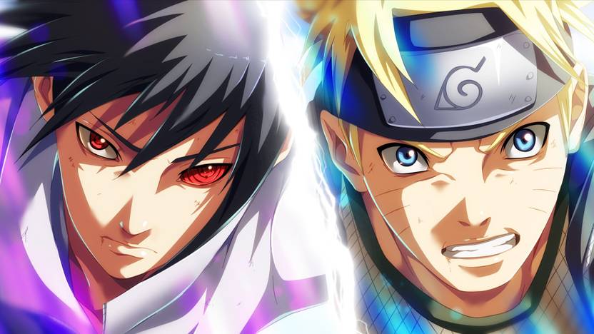Athah Anime Naruto Rinnegan Sharingan Sasuke Uchiha Naruto Uzumaki