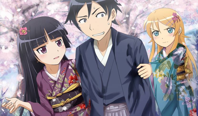 Athah Anime Oreimo Kirino Kousaka Ruri Gokō Kyōsuke Kōsaka