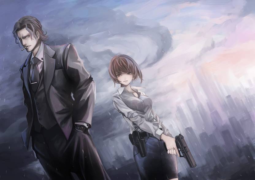 Athah Anime Psycho Pass Akane Tsunemori Sakuya Tougane 1319 Inches