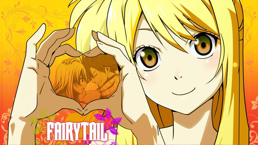 Athah Anime Fairy Tail Lucy Heartfilia Natsu Dragneel Nalu