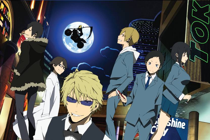 Athah Anime Durarara Izaya Orihara Celty Sturluson Shizuo