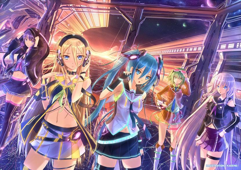 Athah Anime Vocaloid Lily Gumi Yuzuki Yukari Ia Hatsune Miku