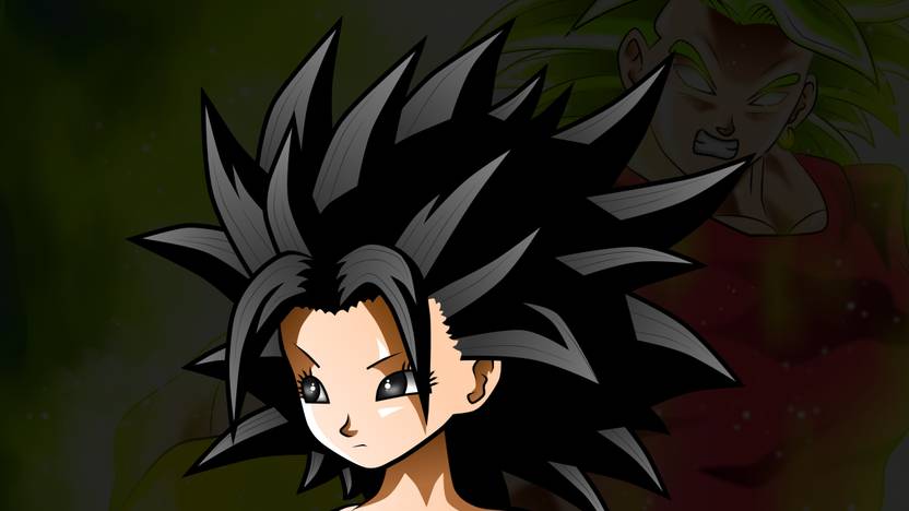 dragon ball caulifla wallpaper