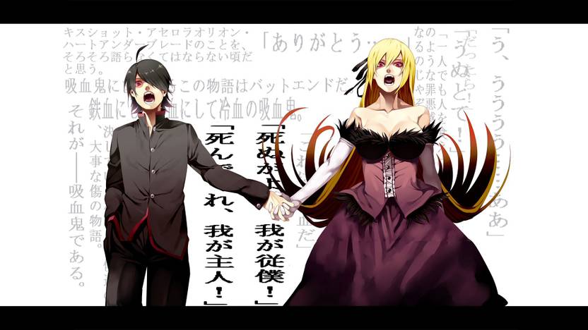 Athah Anime Monogatari Series Shinobu Oshino Kiss Shot